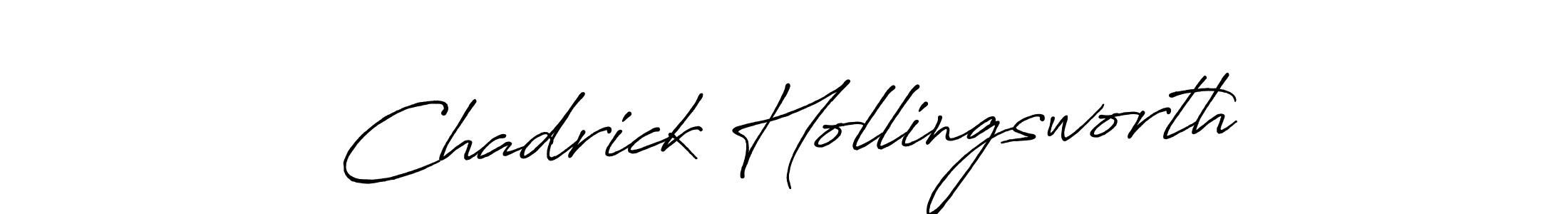 Similarly Antro_Vectra_Bolder is the best handwritten signature design. Signature creator online .You can use it as an online autograph creator for name Chadrick Hollingsworth. Chadrick Hollingsworth signature style 7 images and pictures png
