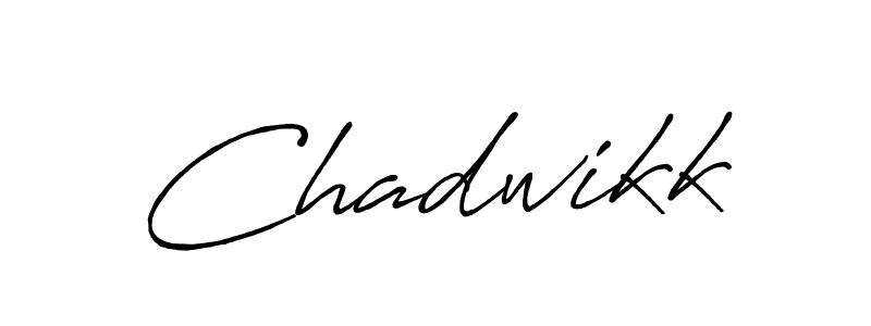 How to make Chadwikk signature? Antro_Vectra_Bolder is a professional autograph style. Create handwritten signature for Chadwikk name. Chadwikk signature style 7 images and pictures png