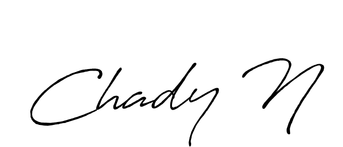 How to make Chady N signature? Antro_Vectra_Bolder is a professional autograph style. Create handwritten signature for Chady N name. Chady N signature style 7 images and pictures png