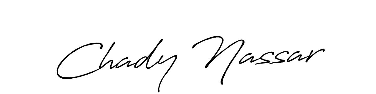 Best and Professional Signature Style for Chady Nassar. Antro_Vectra_Bolder Best Signature Style Collection. Chady Nassar signature style 7 images and pictures png