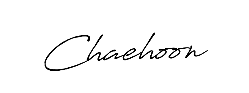 Once you've used our free online signature maker to create your best signature Antro_Vectra_Bolder style, it's time to enjoy all of the benefits that Chaehoon name signing documents. Chaehoon signature style 7 images and pictures png