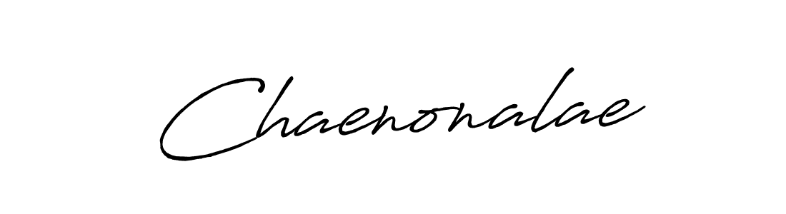 How to make Chaenonalae signature? Antro_Vectra_Bolder is a professional autograph style. Create handwritten signature for Chaenonalae name. Chaenonalae signature style 7 images and pictures png