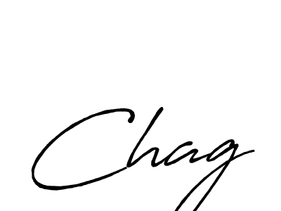 How to make Chag signature? Antro_Vectra_Bolder is a professional autograph style. Create handwritten signature for Chag name. Chag signature style 7 images and pictures png