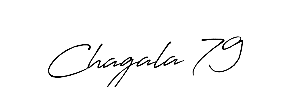 Make a beautiful signature design for name Chagala 79. With this signature (Antro_Vectra_Bolder) style, you can create a handwritten signature for free. Chagala 79 signature style 7 images and pictures png