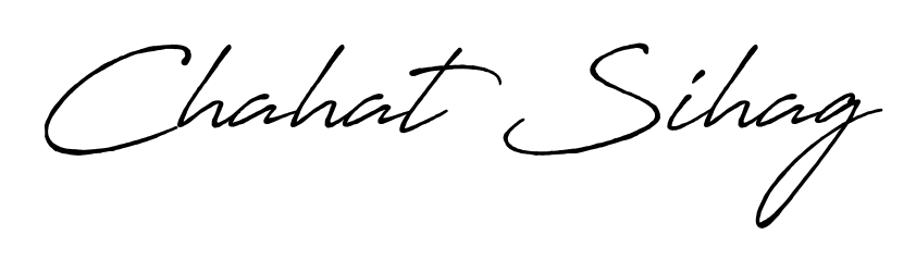Style your name Chahat Sihag with confidence using Antro_Vectra_Bolder signature design. Simple, elegant, and ready for immediate document use. Chahat Sihag signature style 7 images and pictures png