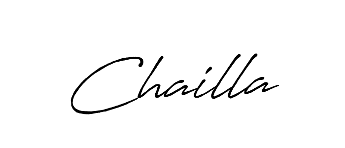 Make a beautiful signature design for name Chailla. Use this online signature maker to create a handwritten signature for free. Chailla signature style 7 images and pictures png