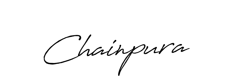 You should practise on your own different ways (Antro_Vectra_Bolder) to write your name (Chainpura) in signature. don't let someone else do it for you. Chainpura signature style 7 images and pictures png