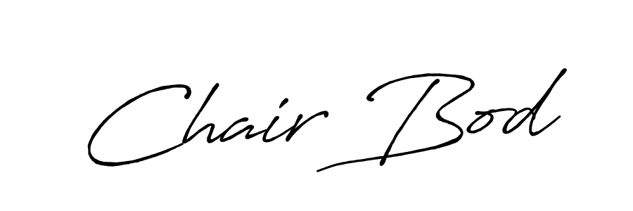 Similarly Antro_Vectra_Bolder is the best handwritten signature design. Signature creator online .You can use it as an online autograph creator for name Chair Bod. Chair Bod signature style 7 images and pictures png