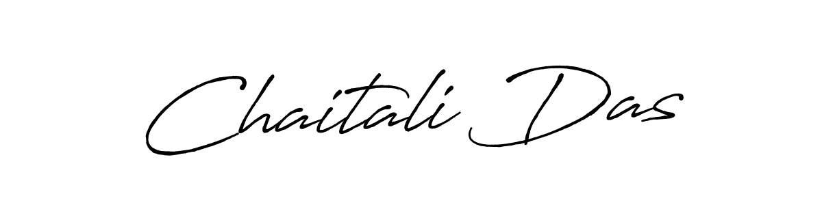 Chaitali Das stylish signature style. Best Handwritten Sign (Antro_Vectra_Bolder) for my name. Handwritten Signature Collection Ideas for my name Chaitali Das. Chaitali Das signature style 7 images and pictures png