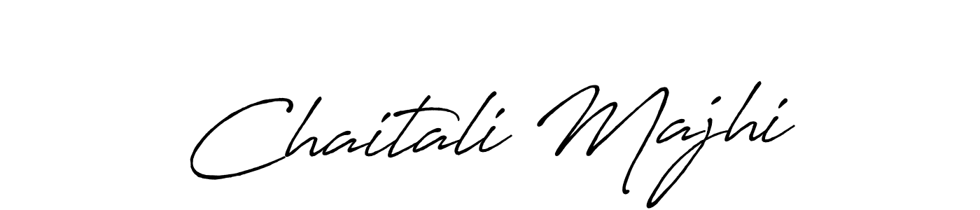 It looks lik you need a new signature style for name Chaitali Majhi. Design unique handwritten (Antro_Vectra_Bolder) signature with our free signature maker in just a few clicks. Chaitali Majhi signature style 7 images and pictures png