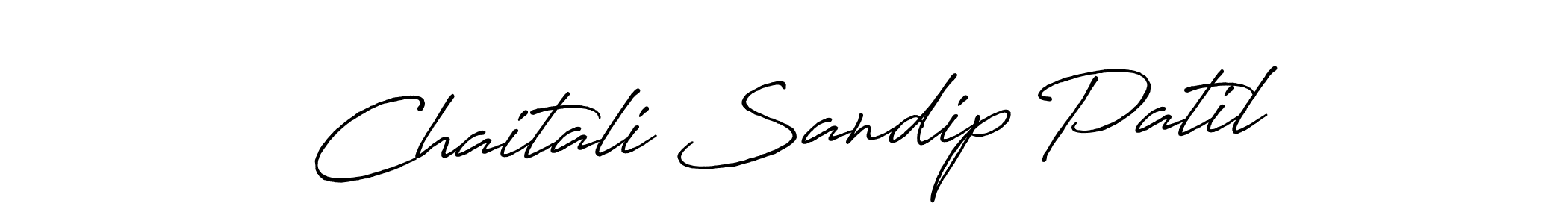 Also we have Chaitali Sandip Patil name is the best signature style. Create professional handwritten signature collection using Antro_Vectra_Bolder autograph style. Chaitali Sandip Patil signature style 7 images and pictures png