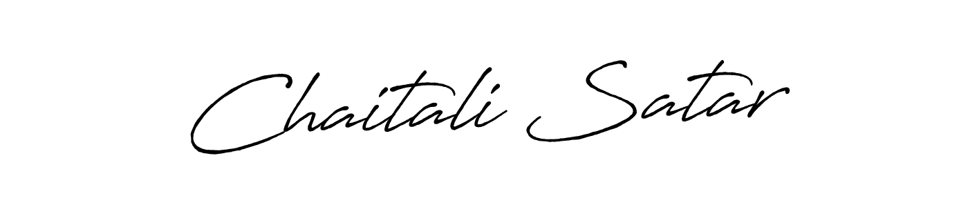 Also You can easily find your signature by using the search form. We will create Chaitali Satar name handwritten signature images for you free of cost using Antro_Vectra_Bolder sign style. Chaitali Satar signature style 7 images and pictures png