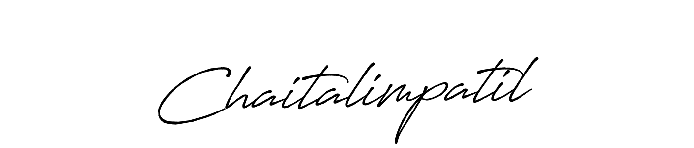 Similarly Antro_Vectra_Bolder is the best handwritten signature design. Signature creator online .You can use it as an online autograph creator for name Chaitalimpatil. Chaitalimpatil signature style 7 images and pictures png