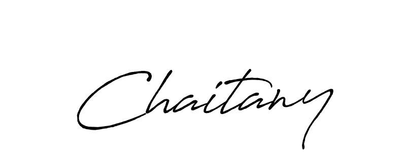 Chaitany stylish signature style. Best Handwritten Sign (Antro_Vectra_Bolder) for my name. Handwritten Signature Collection Ideas for my name Chaitany. Chaitany signature style 7 images and pictures png