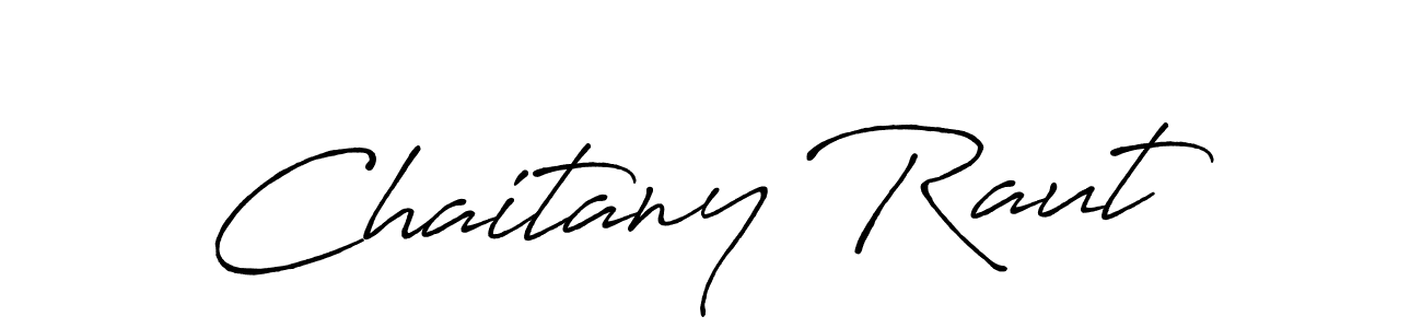 The best way (Antro_Vectra_Bolder) to make a short signature is to pick only two or three words in your name. The name Chaitany Raut include a total of six letters. For converting this name. Chaitany Raut signature style 7 images and pictures png