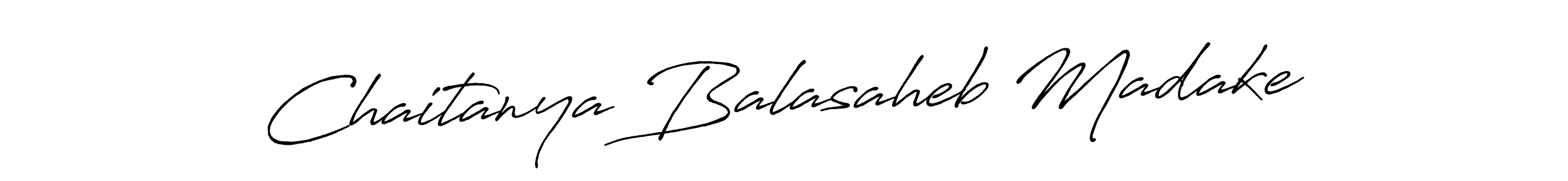 The best way (Antro_Vectra_Bolder) to make a short signature is to pick only two or three words in your name. The name Chaitanya Balasaheb Madake include a total of six letters. For converting this name. Chaitanya Balasaheb Madake signature style 7 images and pictures png