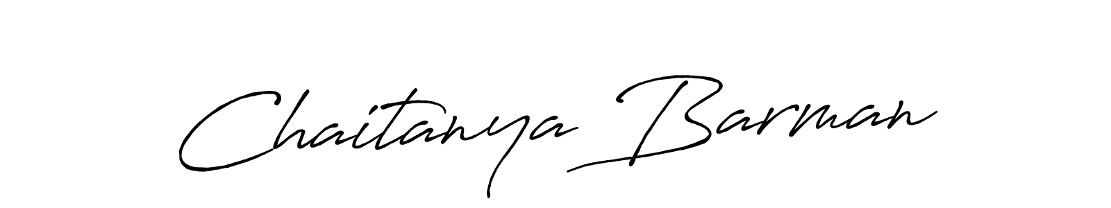 Design your own signature with our free online signature maker. With this signature software, you can create a handwritten (Antro_Vectra_Bolder) signature for name Chaitanya Barman. Chaitanya Barman signature style 7 images and pictures png