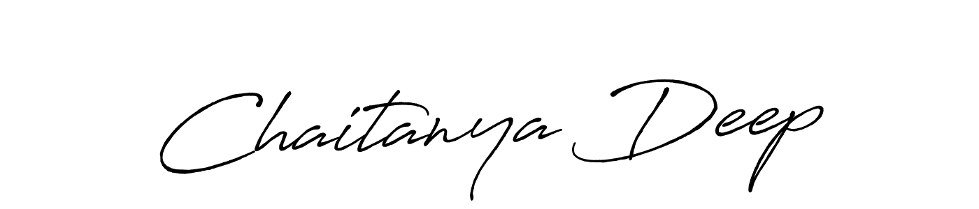 Also we have Chaitanya Deep name is the best signature style. Create professional handwritten signature collection using Antro_Vectra_Bolder autograph style. Chaitanya Deep signature style 7 images and pictures png