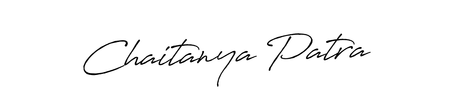 Chaitanya Patra stylish signature style. Best Handwritten Sign (Antro_Vectra_Bolder) for my name. Handwritten Signature Collection Ideas for my name Chaitanya Patra. Chaitanya Patra signature style 7 images and pictures png