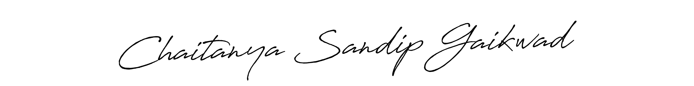 Use a signature maker to create a handwritten signature online. With this signature software, you can design (Antro_Vectra_Bolder) your own signature for name Chaitanya Sandip Gaikwad. Chaitanya Sandip Gaikwad signature style 7 images and pictures png