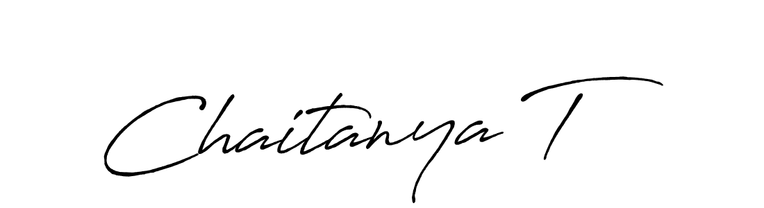How to Draw Chaitanya T signature style? Antro_Vectra_Bolder is a latest design signature styles for name Chaitanya T. Chaitanya T signature style 7 images and pictures png