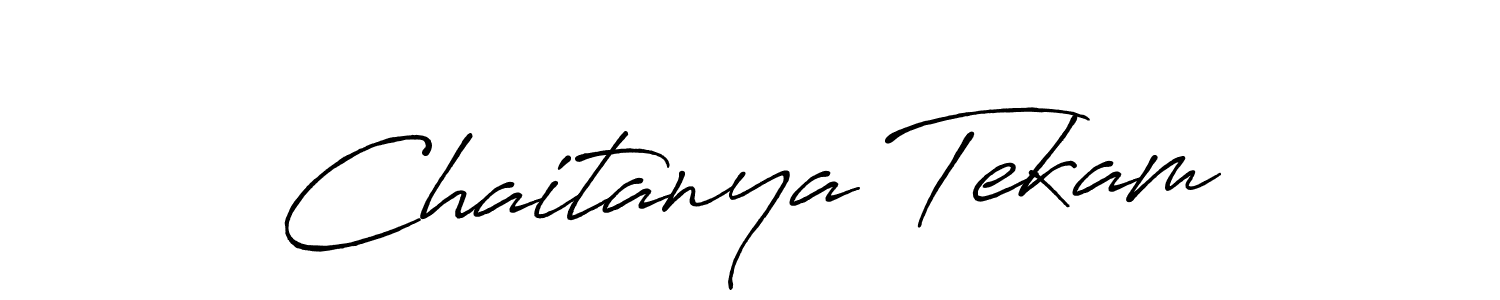 This is the best signature style for the Chaitanya Tekam name. Also you like these signature font (Antro_Vectra_Bolder). Mix name signature. Chaitanya Tekam signature style 7 images and pictures png