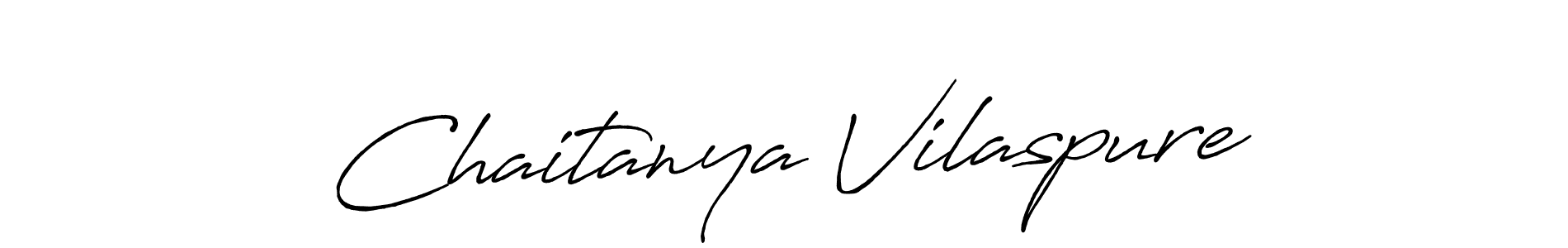 It looks lik you need a new signature style for name Chaitanya Vilaspure. Design unique handwritten (Antro_Vectra_Bolder) signature with our free signature maker in just a few clicks. Chaitanya Vilaspure signature style 7 images and pictures png
