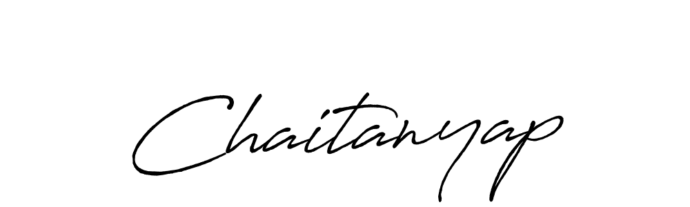 How to make Chaitanyap signature? Antro_Vectra_Bolder is a professional autograph style. Create handwritten signature for Chaitanyap name. Chaitanyap signature style 7 images and pictures png