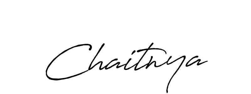 Create a beautiful signature design for name Chaitnya. With this signature (Antro_Vectra_Bolder) fonts, you can make a handwritten signature for free. Chaitnya signature style 7 images and pictures png