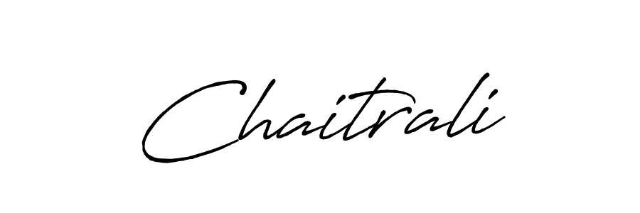 Once you've used our free online signature maker to create your best signature Antro_Vectra_Bolder style, it's time to enjoy all of the benefits that Chaitrali name signing documents. Chaitrali signature style 7 images and pictures png