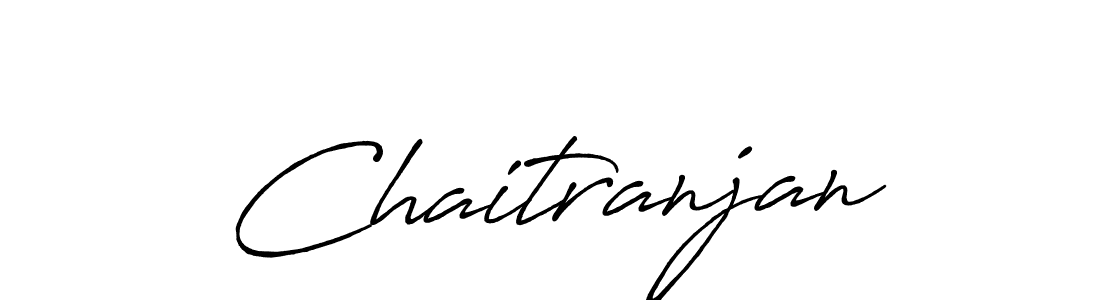Create a beautiful signature design for name Chaitranjan. With this signature (Antro_Vectra_Bolder) fonts, you can make a handwritten signature for free. Chaitranjan signature style 7 images and pictures png