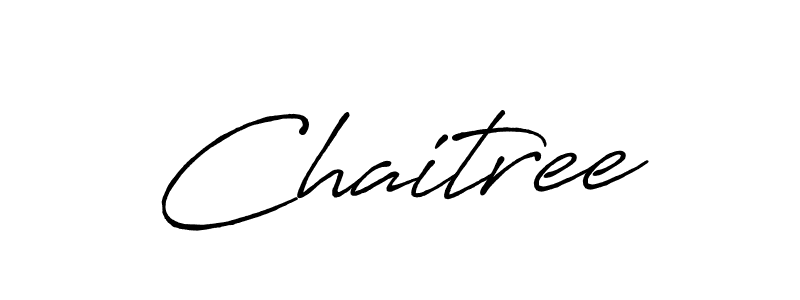 Create a beautiful signature design for name Chaitree. With this signature (Antro_Vectra_Bolder) fonts, you can make a handwritten signature for free. Chaitree signature style 7 images and pictures png