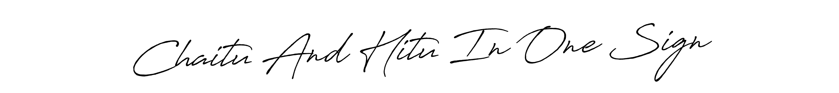 Here are the top 10 professional signature styles for the name Chaitu And Hitu In One Sign. These are the best autograph styles you can use for your name. Chaitu And Hitu In One Sign signature style 7 images and pictures png