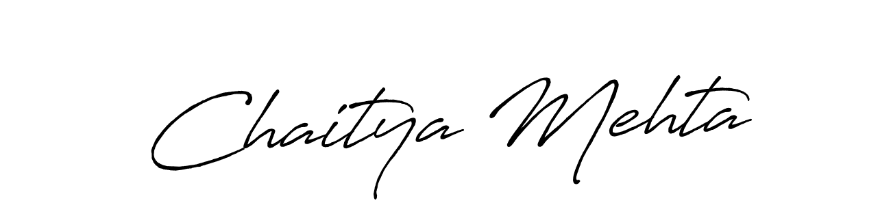 How to Draw Chaitya Mehta signature style? Antro_Vectra_Bolder is a latest design signature styles for name Chaitya Mehta. Chaitya Mehta signature style 7 images and pictures png