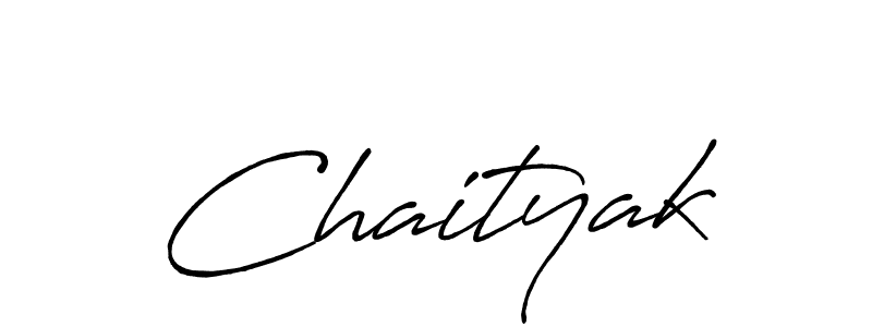 Create a beautiful signature design for name Chaityak. With this signature (Antro_Vectra_Bolder) fonts, you can make a handwritten signature for free. Chaityak signature style 7 images and pictures png