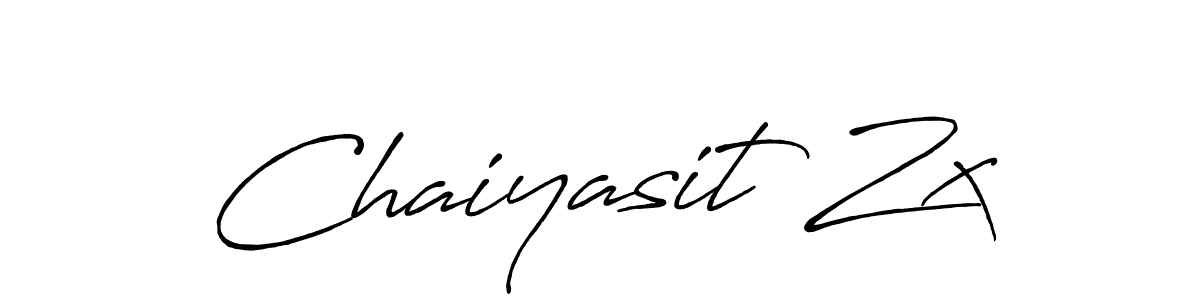 Also we have Chaiyasit Zx name is the best signature style. Create professional handwritten signature collection using Antro_Vectra_Bolder autograph style. Chaiyasit Zx signature style 7 images and pictures png