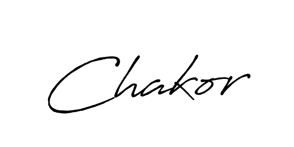 How to make Chakor signature? Antro_Vectra_Bolder is a professional autograph style. Create handwritten signature for Chakor name. Chakor signature style 7 images and pictures png