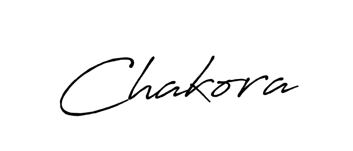 Create a beautiful signature design for name Chakora. With this signature (Antro_Vectra_Bolder) fonts, you can make a handwritten signature for free. Chakora signature style 7 images and pictures png