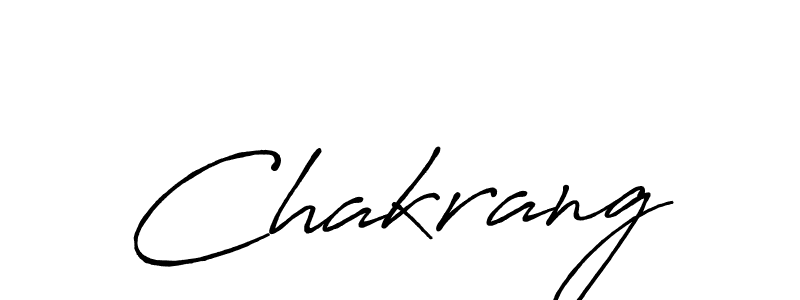 Similarly Antro_Vectra_Bolder is the best handwritten signature design. Signature creator online .You can use it as an online autograph creator for name Chakrang. Chakrang signature style 7 images and pictures png