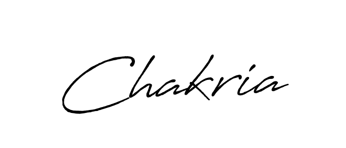 Make a beautiful signature design for name Chakria. With this signature (Antro_Vectra_Bolder) style, you can create a handwritten signature for free. Chakria signature style 7 images and pictures png