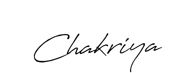 Create a beautiful signature design for name Chakriya. With this signature (Antro_Vectra_Bolder) fonts, you can make a handwritten signature for free. Chakriya signature style 7 images and pictures png