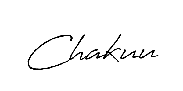 Create a beautiful signature design for name Chakuu. With this signature (Antro_Vectra_Bolder) fonts, you can make a handwritten signature for free. Chakuu signature style 7 images and pictures png