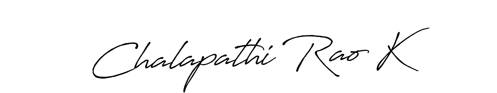 You can use this online signature creator to create a handwritten signature for the name Chalapathi Rao K. This is the best online autograph maker. Chalapathi Rao K signature style 7 images and pictures png