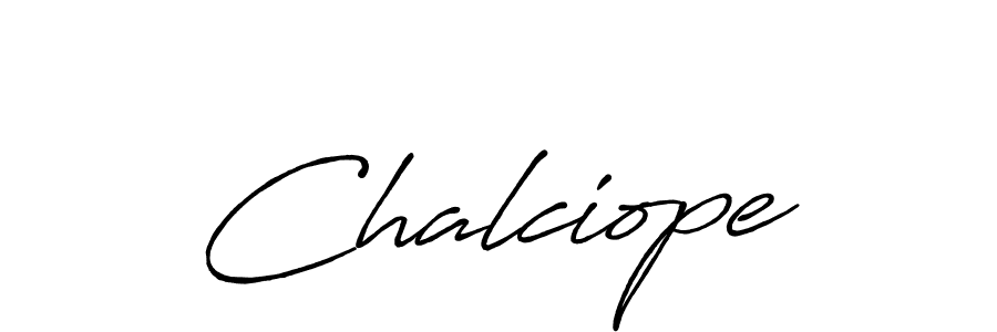 Chalciope stylish signature style. Best Handwritten Sign (Antro_Vectra_Bolder) for my name. Handwritten Signature Collection Ideas for my name Chalciope. Chalciope signature style 7 images and pictures png