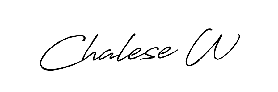 Once you've used our free online signature maker to create your best signature Antro_Vectra_Bolder style, it's time to enjoy all of the benefits that Chalese W name signing documents. Chalese W signature style 7 images and pictures png