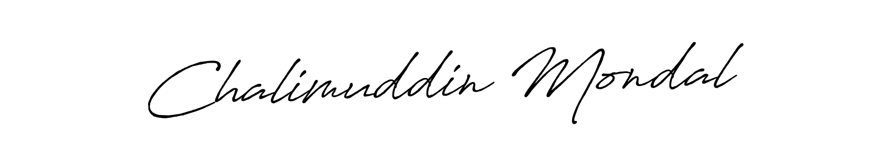 Also You can easily find your signature by using the search form. We will create Chalimuddin Mondal name handwritten signature images for you free of cost using Antro_Vectra_Bolder sign style. Chalimuddin Mondal signature style 7 images and pictures png