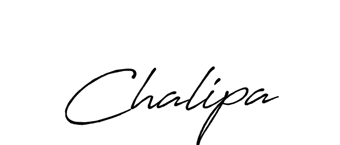 How to make Chalipa signature? Antro_Vectra_Bolder is a professional autograph style. Create handwritten signature for Chalipa name. Chalipa signature style 7 images and pictures png