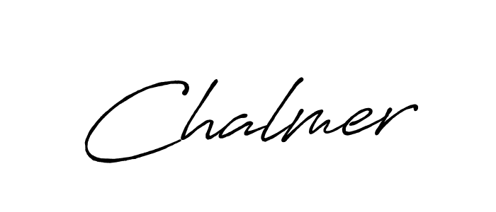 Make a beautiful signature design for name Chalmer. Use this online signature maker to create a handwritten signature for free. Chalmer signature style 7 images and pictures png