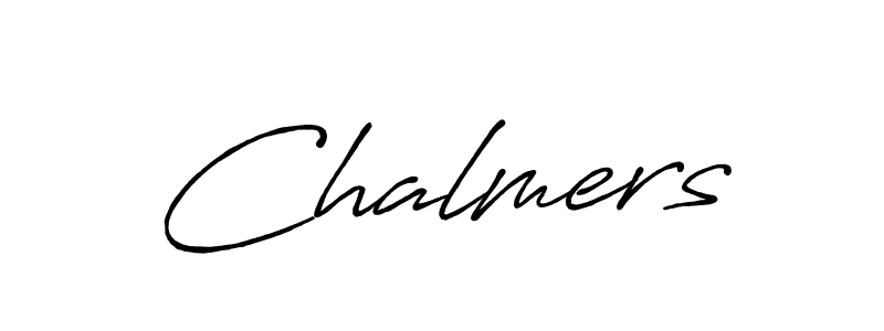 Chalmers stylish signature style. Best Handwritten Sign (Antro_Vectra_Bolder) for my name. Handwritten Signature Collection Ideas for my name Chalmers. Chalmers signature style 7 images and pictures png