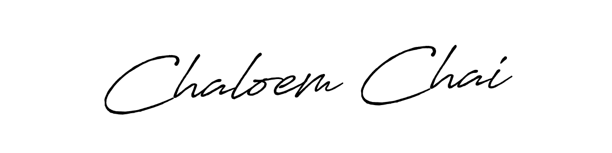 if you are searching for the best signature style for your name Chaloem Chai. so please give up your signature search. here we have designed multiple signature styles  using Antro_Vectra_Bolder. Chaloem Chai signature style 7 images and pictures png